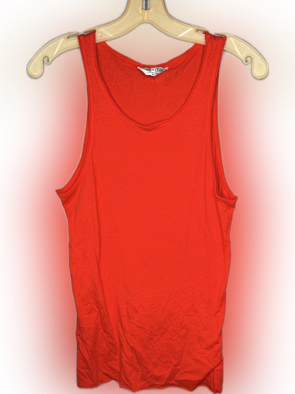 Hard Tail Forever Red Tank Top nwot
